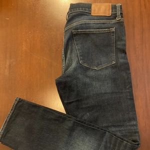 J. Crew Men's 484 Stretch Slim Dark Wash Jeans 34X32